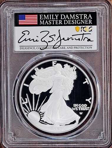 2024 W プルーフ シルバー イーグル PCGS PR70 先行発売 おめでとうございます セット ダムストラ｜WORLD RESOURCE【QUEEN店】