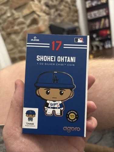 大谷翔平 アゴロ 1オンス ちびコイン ロードユニフォーム チェイスシール
