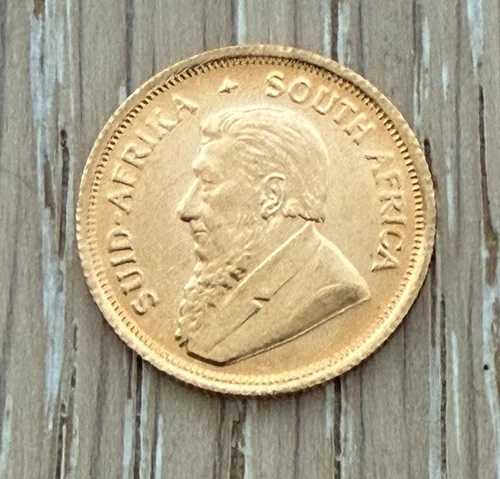 南アフリカ 1980年 金貨 1/10オンス 1/10 クルーガーランド UNC