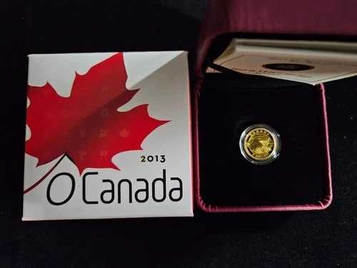 ?? 2013 年 $5 1/10 オンス .9999 ゴールド O カナダ ビーバー プルーフ カナダ RCM コイン #/4000