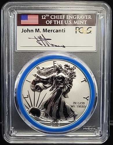 2019 W リバースプルーフ シルバーイーグル PCGS PR70 | Mercanti FDOI Pride MES FLAWLESS