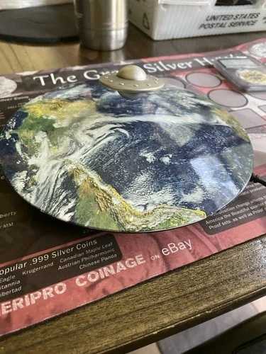 2024年 浮遊UFO。銀貨20グラム。限定版。鋳造枚数1999枚