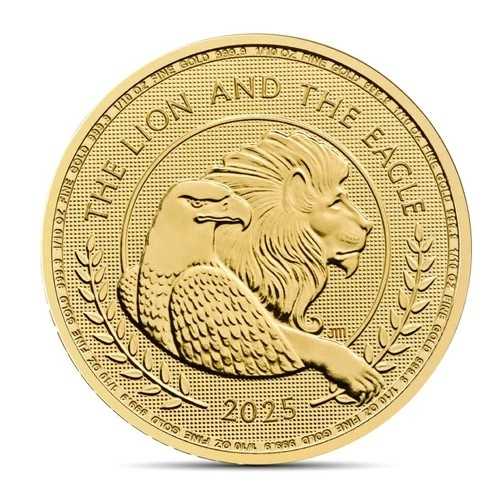 2025年 1/10オンス 英国ライオン＆アメリカンイーグル金貨（BU） 118,250円