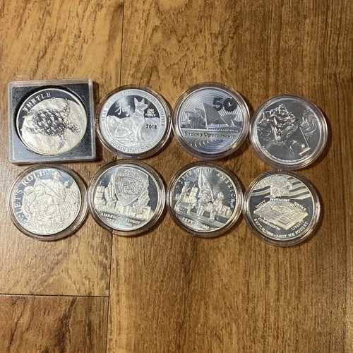 (8個セット) 1オンス .999 シルバー