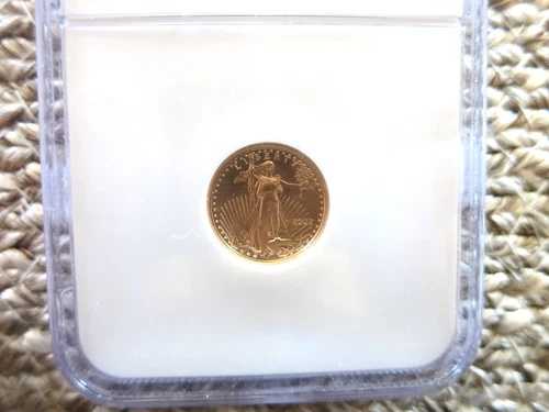 2002年 5ドル 1/10オンス アメリカンゴールドイーグル NGC MS 70 (パーフェクト)