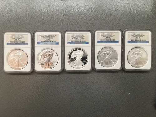 2011 25周年記念セット MS-69 MS-70 NGC