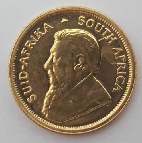 2001年 1/10オンス 純金クルーガーランド 南アフリカ金貨 3.39グラム