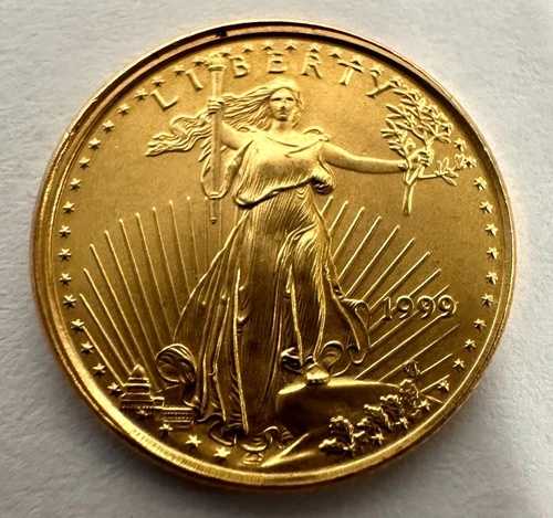 1999年 5ドル アメリカ アメリカン ゴールド イーグル 1/10オンス 純金貨