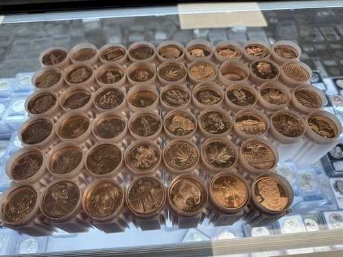 ディーラーズチョイス！ランダムミックス銅ラウンド500個セット（1オンス）