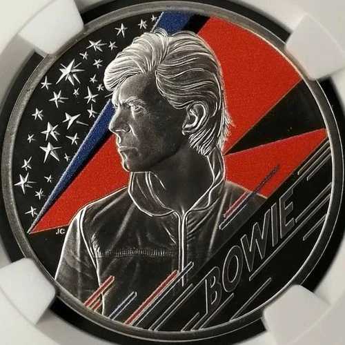 ロイヤルミント 2020 デヴィッド・ボウイ シルバーコイン 英国製