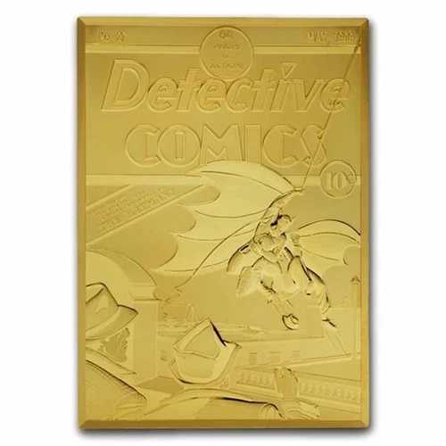 DC 90周年記念 - 黄金時代 - 探偵コミックス#27 金メッキコイン 5オンス シルバー｜WORLD RESOURCE【QUEEN店】