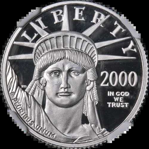 2000-W プラチナ アメリカンイーグル $25 NGC PF70 ウルトラカメオ ブラウンラベル 在庫あり｜WORLD RESOURCE【QUEEN店】