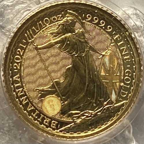 2021年 1/10オンス 10ポンド グレートブリタニア金貨|WORLD RESOURCE【QUEEN店】