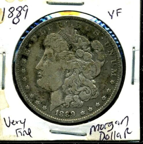 1889 O VF モルガン ダラー 100 セント 非常に良好な状態 90% シルバー US $1 非常に良好な状態コイン #4270
