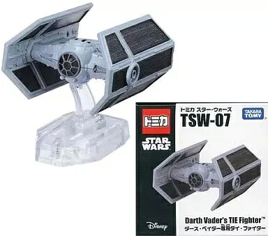 ミニカー ダース・ベイダー タイファイター トミカ スター・ウォーズ Tsw-07