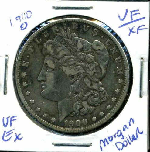 1900 O VF モルガン ダラー 100 セント 非常に良好な状態 90% シルバー US $1 非常に良好な状態コイン #4793