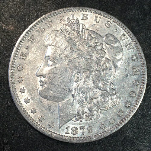 1879-O モルガン銀貨 - 高品質スキャン #Q711