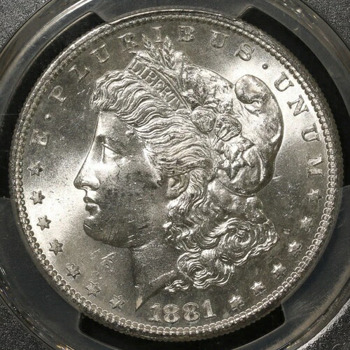 1881 S PCGS MS64 モルガン銀貨