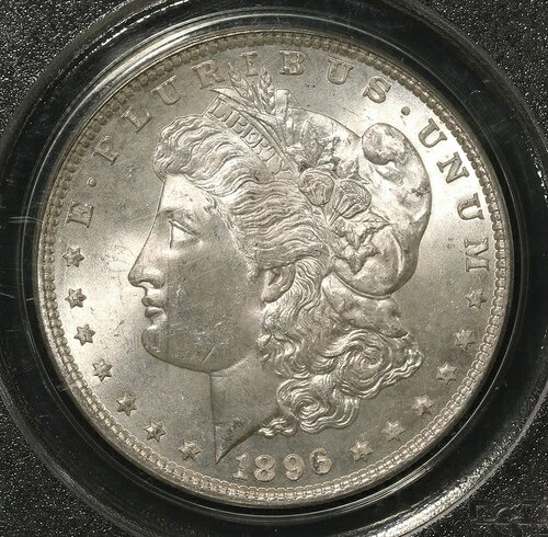 1896年 PCGS MS64 モルガン銀貨