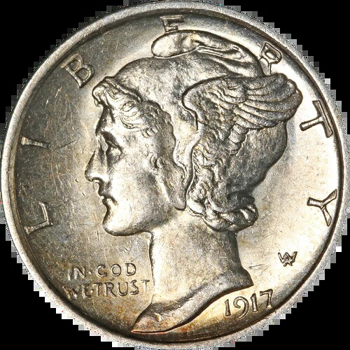 1917-S マーキュリーダイム 42,900円