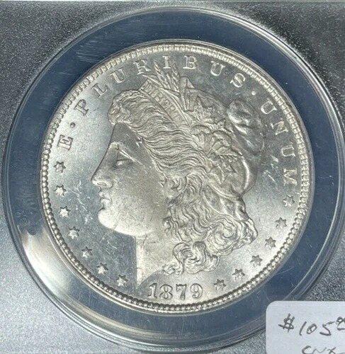 1879-S モーガン シルバードル ~ANACS MS 63 ~美しいコイン~ REF#2612