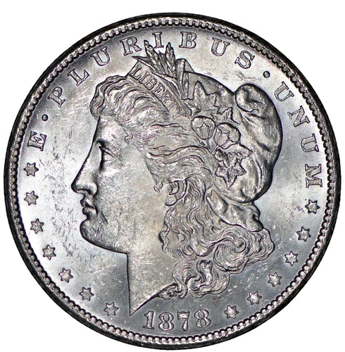 1878-S モルガン銀貨 ~ 未流通