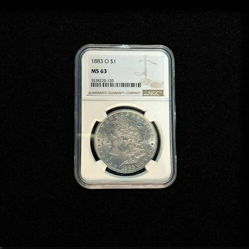 1883-O NGC MS63 1ドルモルガン銀貨