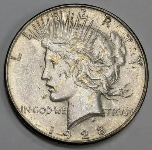 1928年 Sピース銀貨