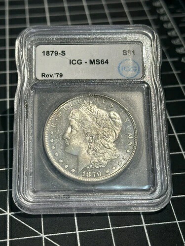 1879-S モルガン・ダラー ICG-MS64 Rev.'79