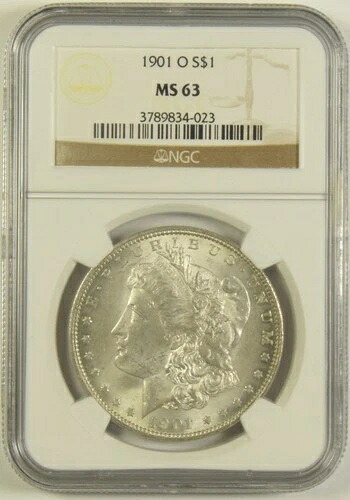 1901-O モルガン・ダラー NGC MS-63 #34-023