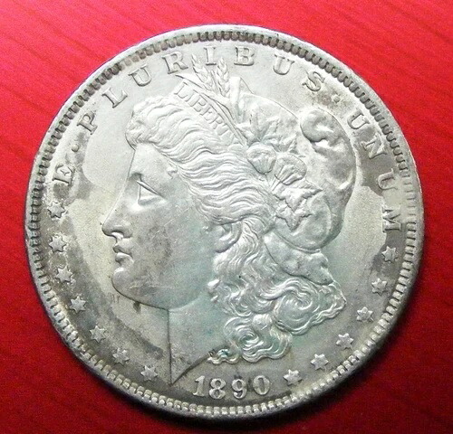 1890年 P モルガン銀貨 BU 未流通 # 81912