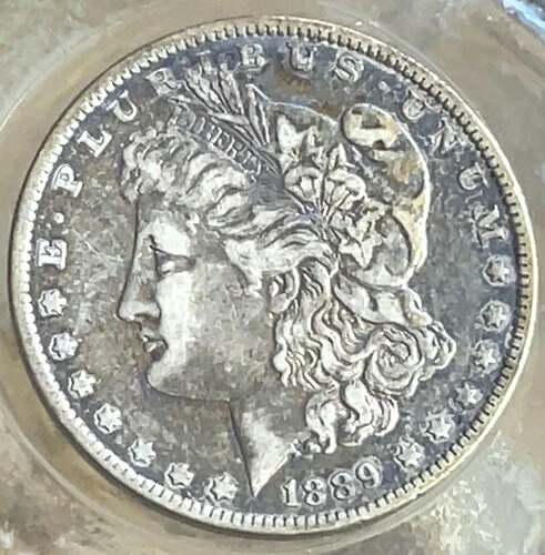 1889-O 1ドル モルガン銀貨 チョイス VF/XF ベターデイト 米国コイン