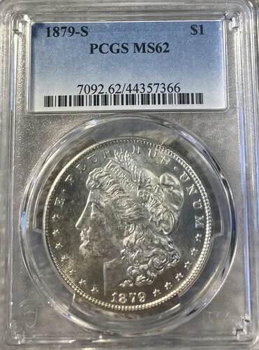 1879-S PCGS MS62 モルガン銀貨
