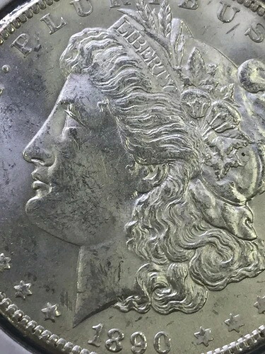 アメリカ合衆国 1890年 モルガン銀貨 (EB1017398)