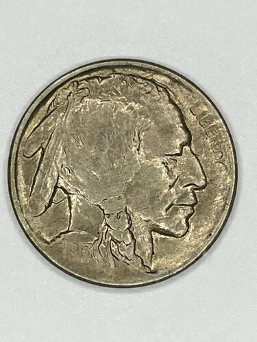 1913-P 米国製バッファローニッケル タイプ2 未使用