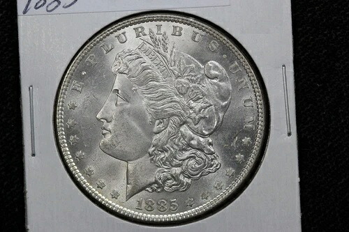 1885年モルガン・ダラー BU 2HJM