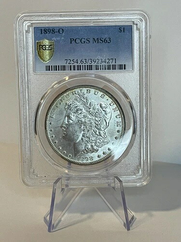1898年 モルガン銀貨 MS63 42,900円