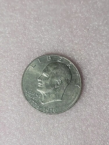 1776-1976 アイゼンハワー リバティベル ム??ーン シルバー 1ドル 米国建国200周年記念硬貨