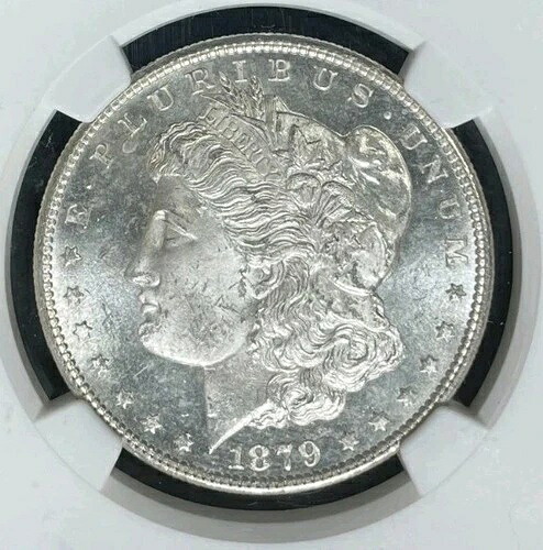 1879-S モーガン シルバードル ~ NGC MS 64 ~ 美しいコイン ~ REF#33-002