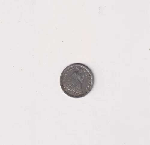 アメリカ、1853年ハーフダイムシルバー非常に素敵なグレードのコイン.JJ568-