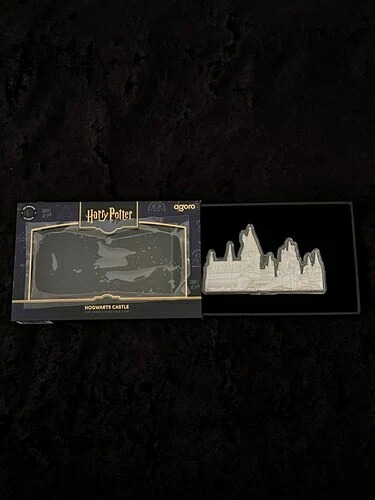 2025年 ハリー・ポッター ホグワーツ城 3オンス 銀貨 Agoro Mintage 260/500