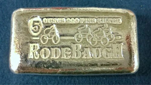 RODEBAUGH Left Behind シリーズ #1 ByeCycle 5 オンス .999 シルバーバー 125 点中 39 点 WOW!!!!