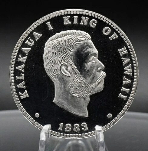 1981年 キングオブハワイ カラカウア カラダラ THM 1oz 999 FINE シルバー ラウンド C6280
