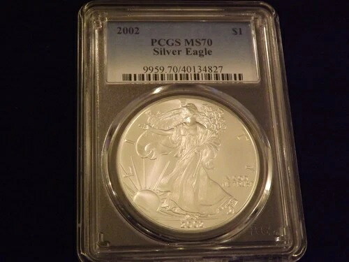 2002年 1ドル イーグル PCGS MS 70