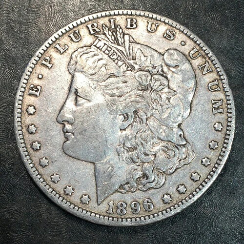 1896-O モルガン銀貨 - 高品質スキャン #Q762 69,300円