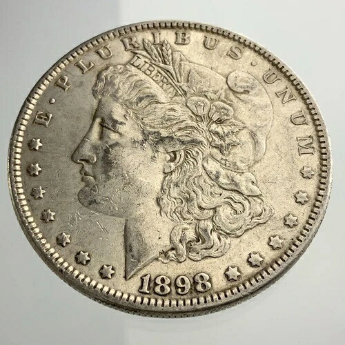1898年 P アメリカ合衆国 モルガン・ダラー 1ドル流通コイン II281