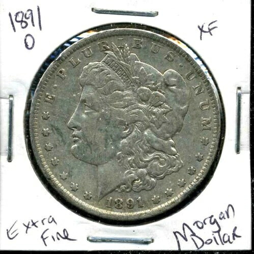 1891 O XF モルガンドル 100セント 超美品 90% 良質 米国製 1ドル銀貨 #3902