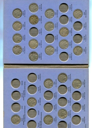 1913 - 1938 バッファローヘッド ニッケル ロット 39種類 流通品 5562L