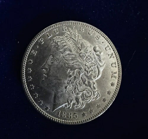 1885-P モルガン銀貨 未使用 状態番号 M85 - 送料無料 -｜WORLD RESOURCE【QUEEN店】