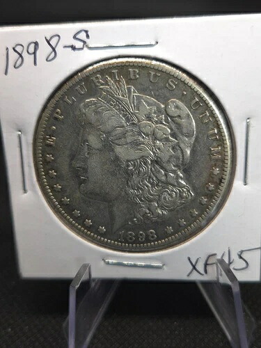 1898-S モーガン シルバー ダラー ? XF ? 難しい日付 & コレクター アピール!｜WORLD RESOURCE【QUEEN店】